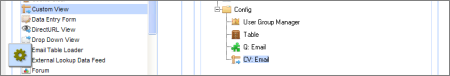 Codeless app development add custom view