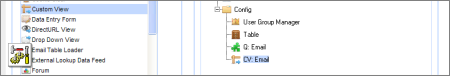 Codeless app development add custom view